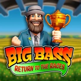 Big Bass Return to the Races online game logo by Pragmatic Play on 770.com.gr