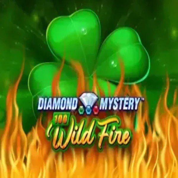 Diamond Mystery 100 Wild Fire slot visual from Greentube available on 770.com.gr