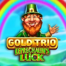 Gold Trio Leprechaun's Luck logo – Slots by Playtech at 770 Casino