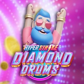 Logo of Hyper Strike Diamond Drums from Gameburger Studios at 770 Casino