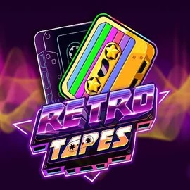 Retro Tapes slot logo by Push Gaming at 770 CasinoRetro Tapes