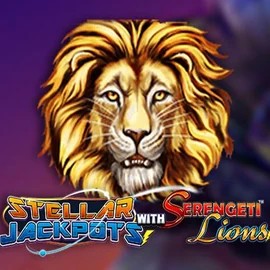 Stellar Jackpots with Serengeti Lions slot logo by Lightning Box Game at 770 CasinoStellar Jackpots with Serengeti Lions